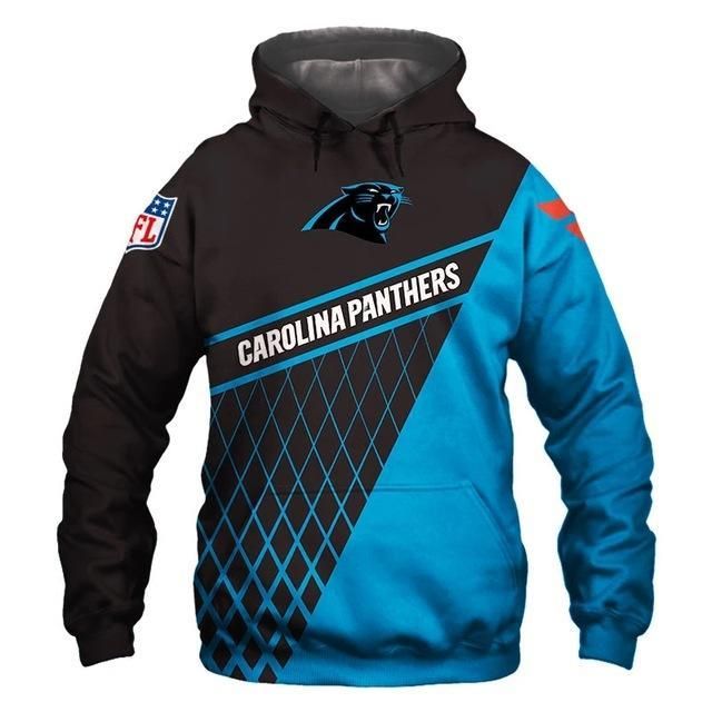 Football Teams Hoodie Shirt Limited Edition Carolina Panthers 3D Hoodie