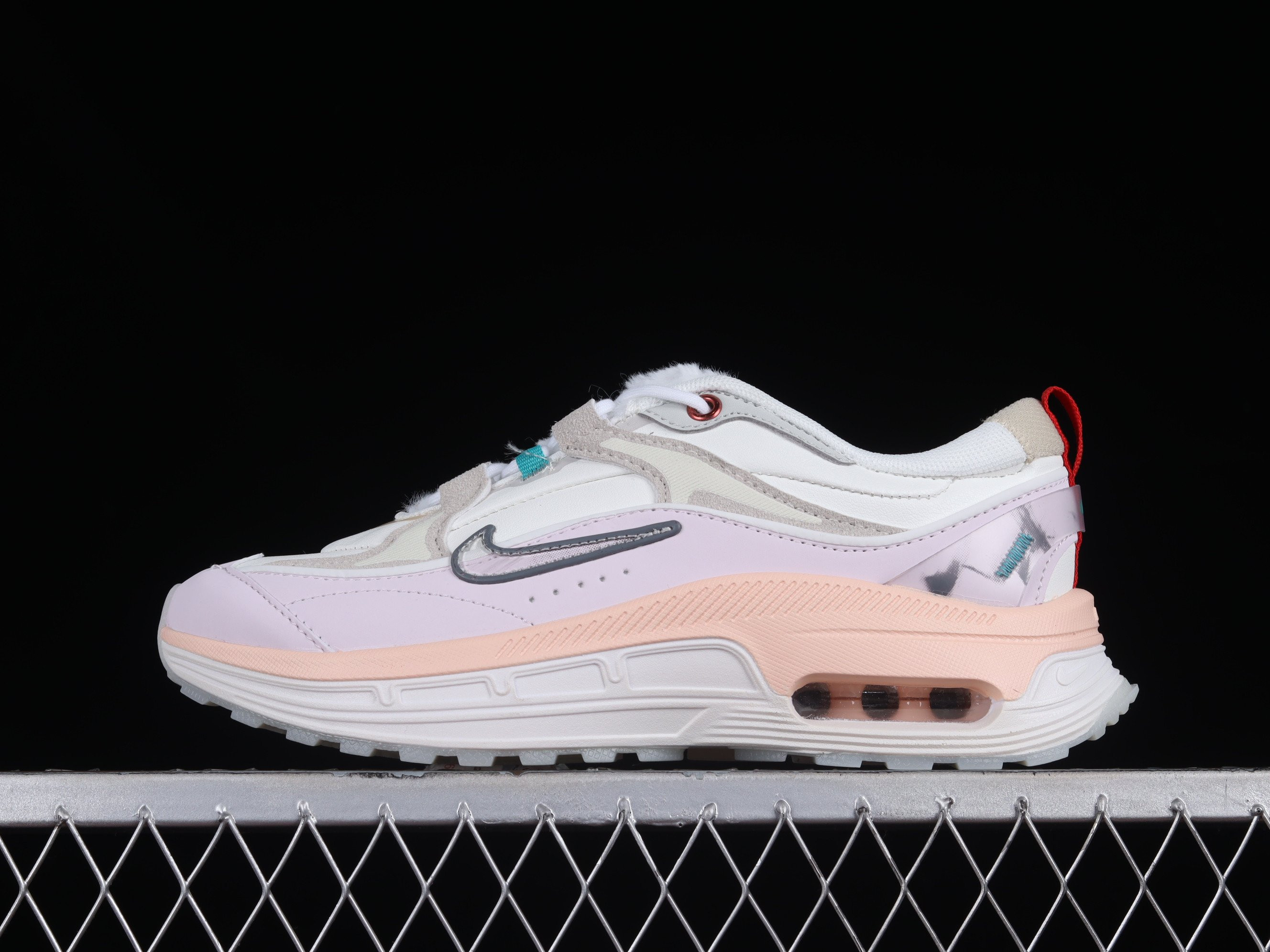 Nike Air Max Bliss Sail White Pearl Pink Shoes Sneakers, Women SNK236399778