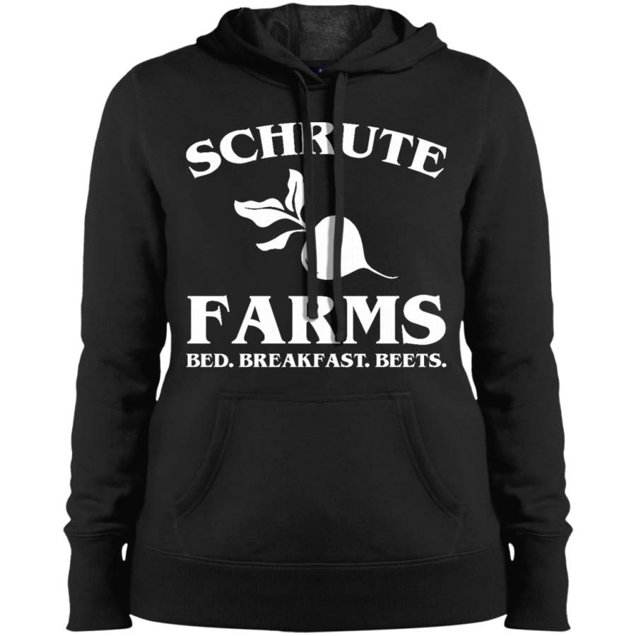 AGR Schrute Farms Bed And Breakfast Ladies’ Pullover Hooded Sweatshirt