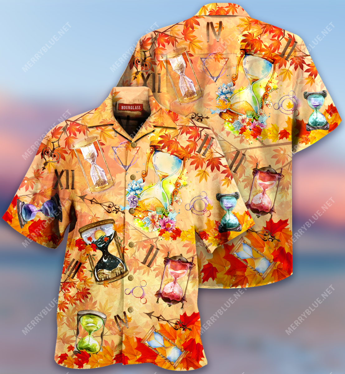 Colorful Hourglass Hawaii Shirt Ha108222