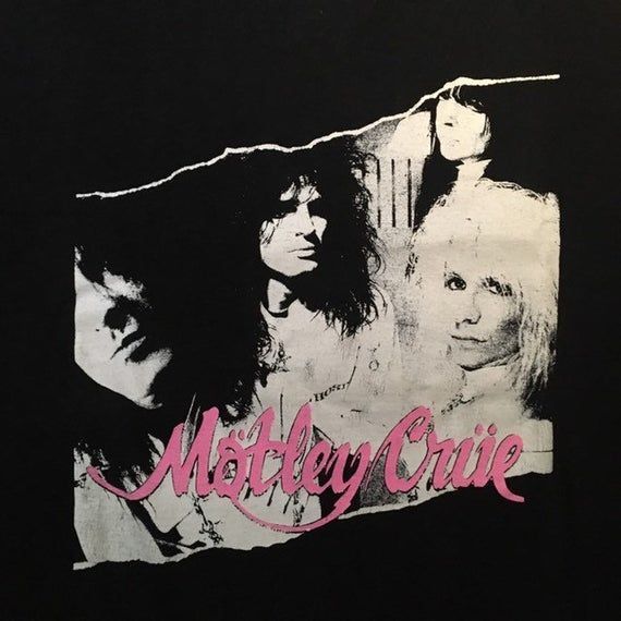 Vintage 90S Motley Crue Shirt