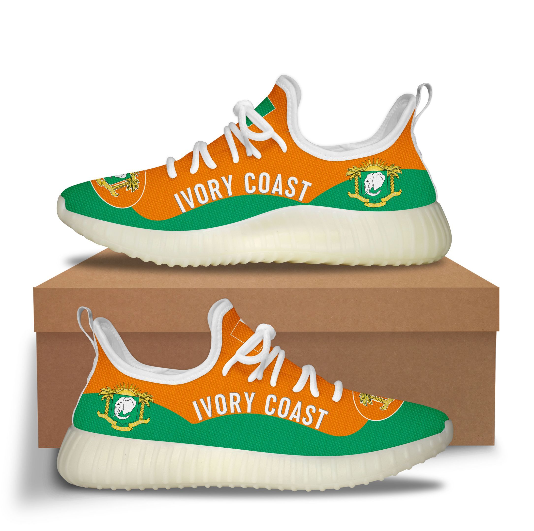 Yz Boost Shoes & Sneakers ‘Ivory Coast’ Liles-X2