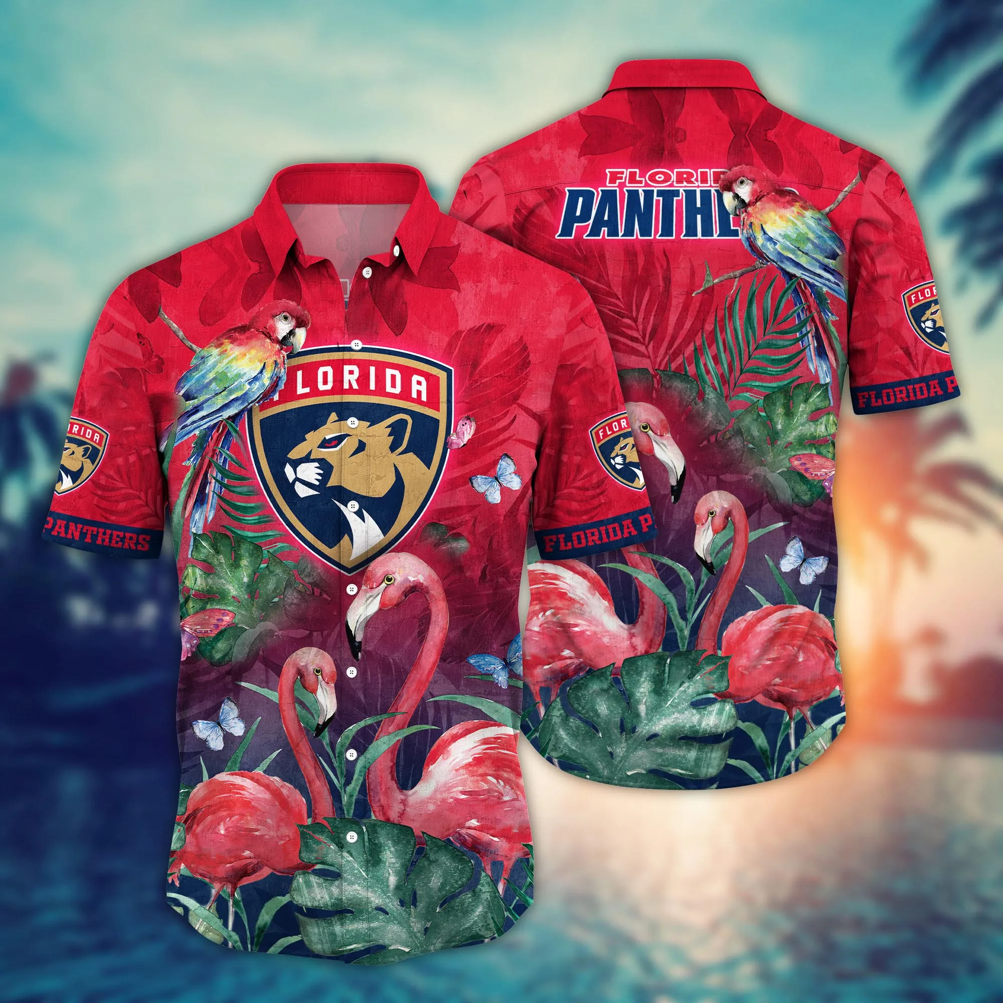 Florida Panthers Nhl Hawaiian Shirt Air Conditioning Soccer Fest Shirts