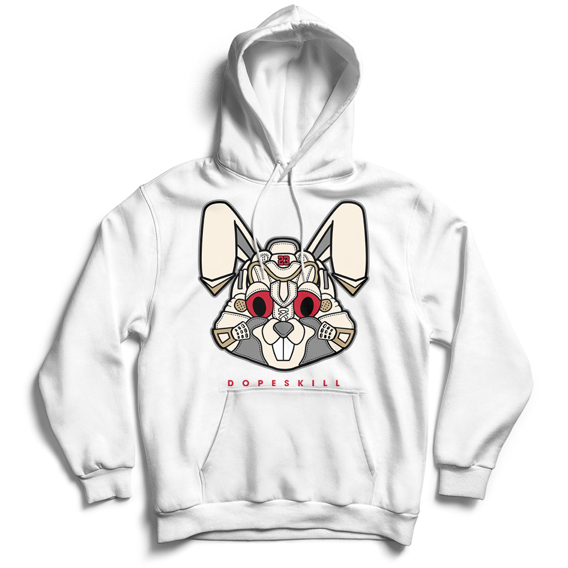 Jordan 3 Muslin Dopeskill Hoodie Sweatshirt Sneaker Rabbit Graphic