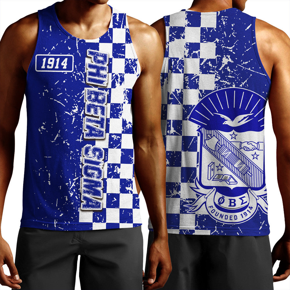 Fraternity Tank Top – Phi Beta Sigma Caro Style Tank Top