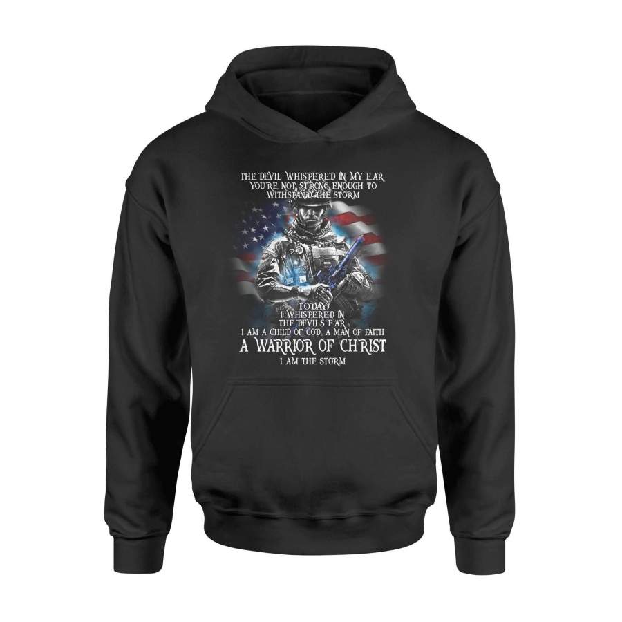 Veteran – I am the storm – Standard Hoodie