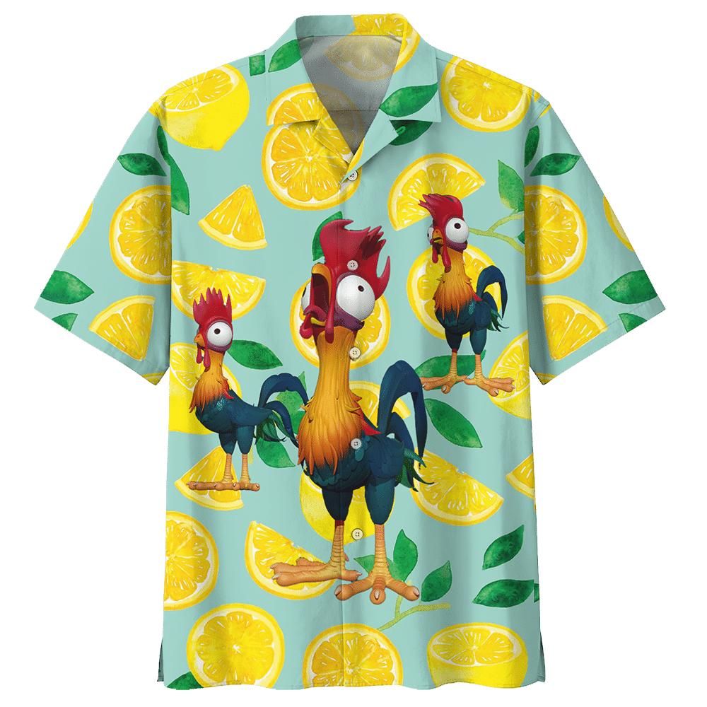 Chicken Aloha Hawaii Shirt Colorful Short Sleeve Summer Beach Casual For Men And Women Ha79586