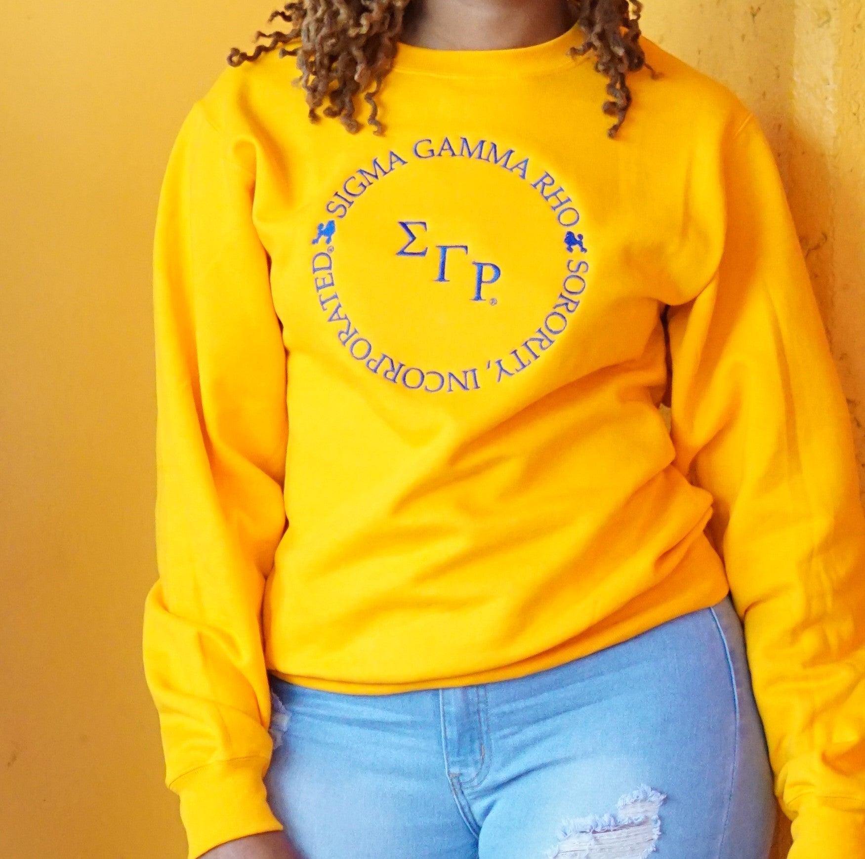 Sigma Gamma Rho 360 Degree Crew Neck Sweatshirt