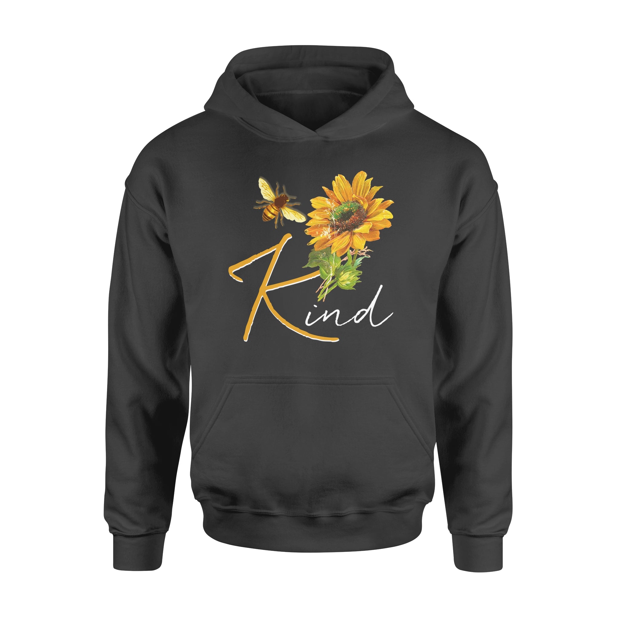 Bee Kind Sunflower Hippie – Standard Hoodie