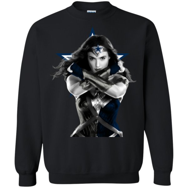 Wonder Woman Dallas Cowboys Sweatshirt