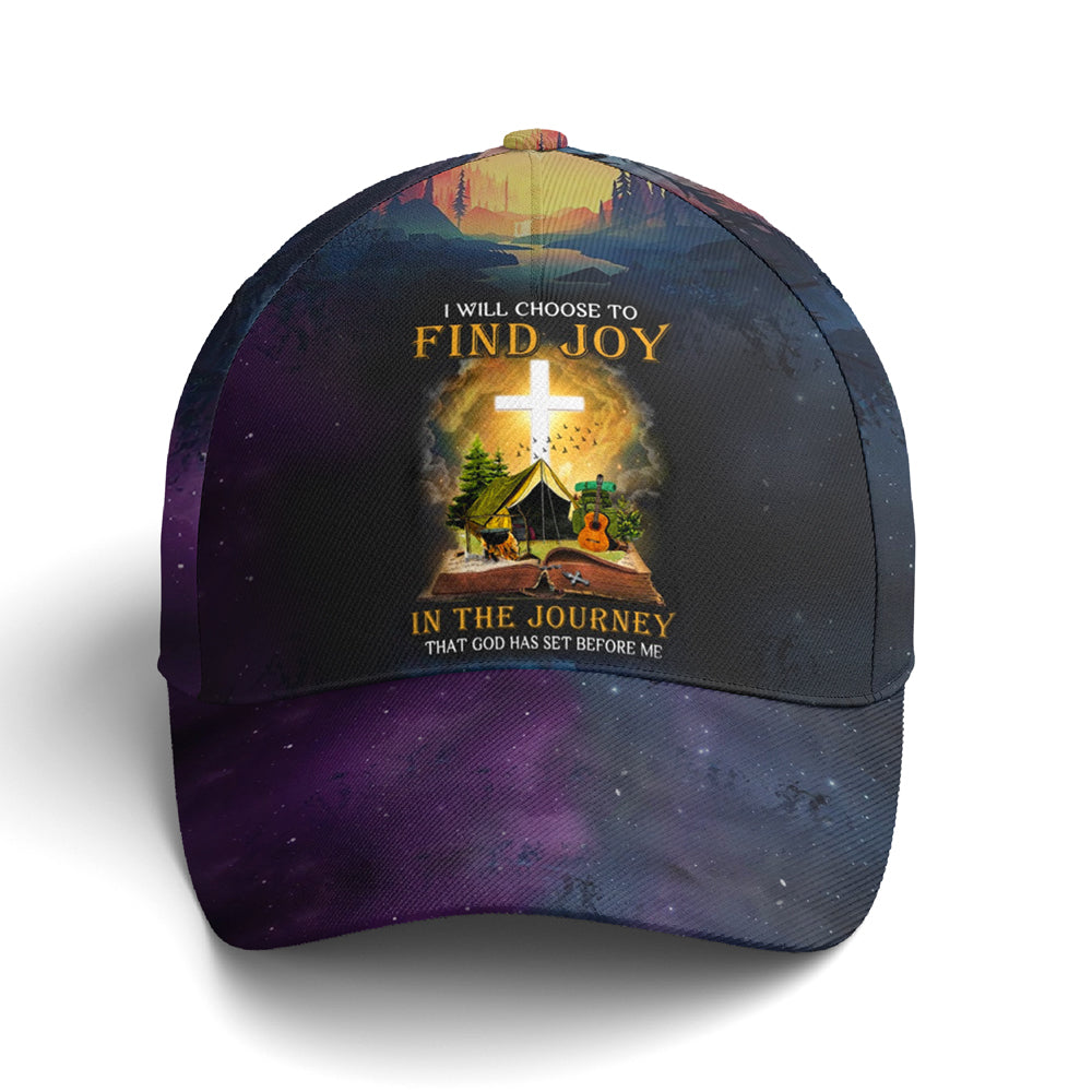 Find Joy In The Journey Baseball Cap Coolspod