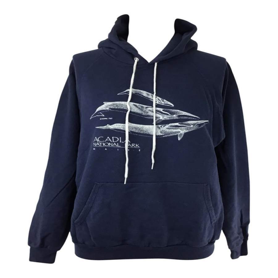 Vintage Whale Graphic Sweatshirt S0376