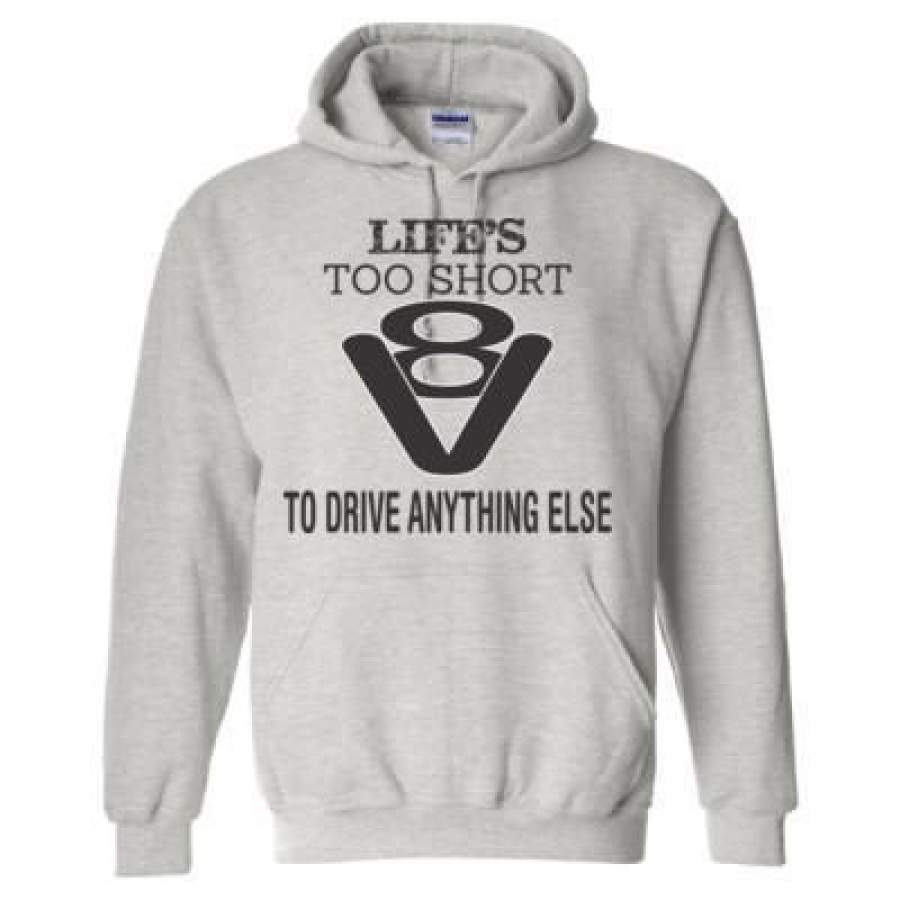 AGR Lifes Too Short To Drive Anything Else – Heavy Blend™ Hooded Sweatshirt