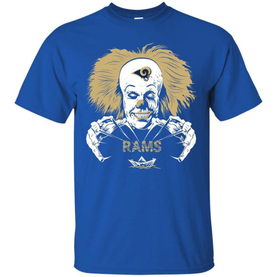 IT Horror Movies Los Angeles Rams T Shirts