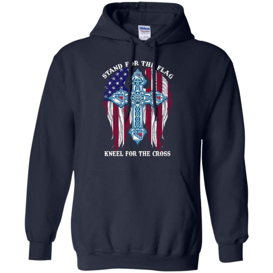 AGR New York Rangers Stand For The America Sport Flag Hoodie