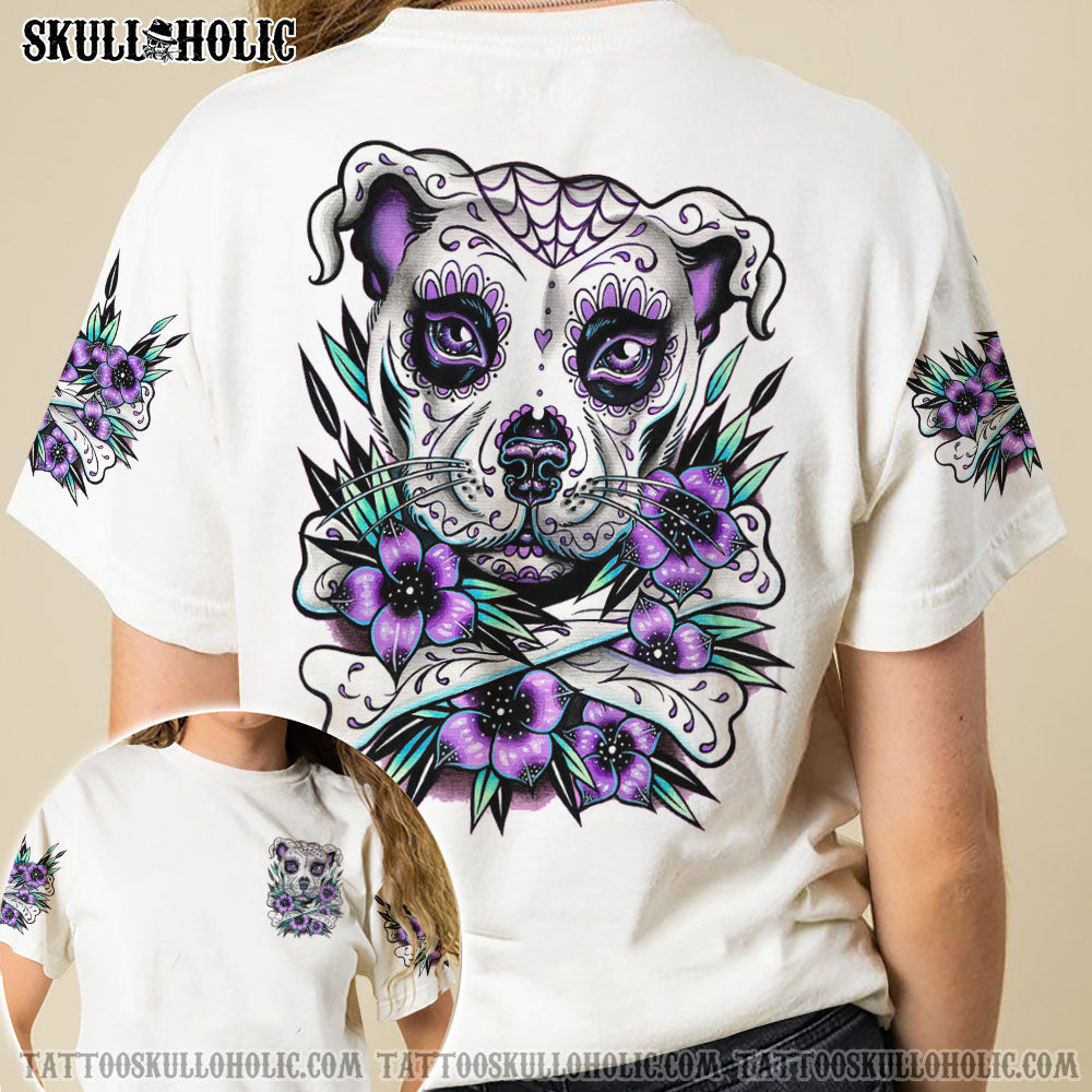 Sugar Skull Pitbull All Over Print – Tlnx2611212