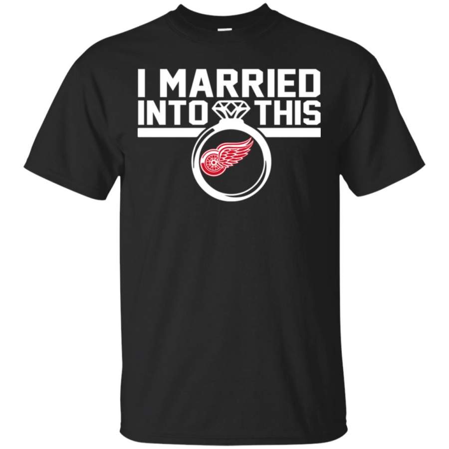 Detroit Red Wings I Married Into This Shirt T Shirt – Moano Store