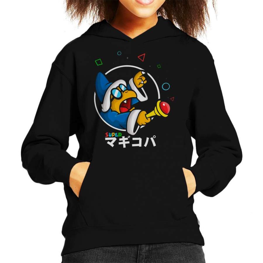 Magikoopa Super Mario Bros Kid’s Hooded Sweatshirt