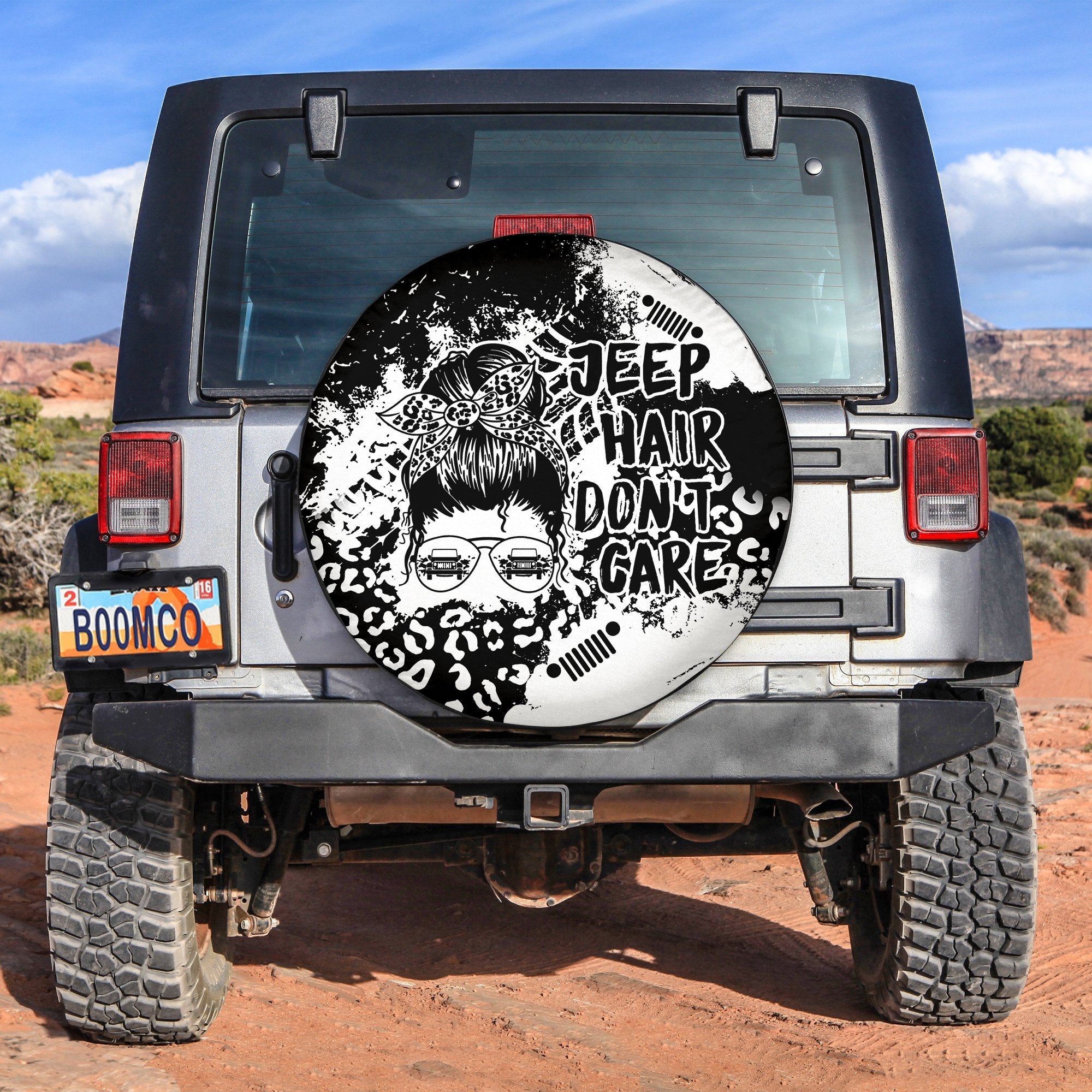 Jeep Hair Dont Care Spare Tire Cover No.1 Lt6