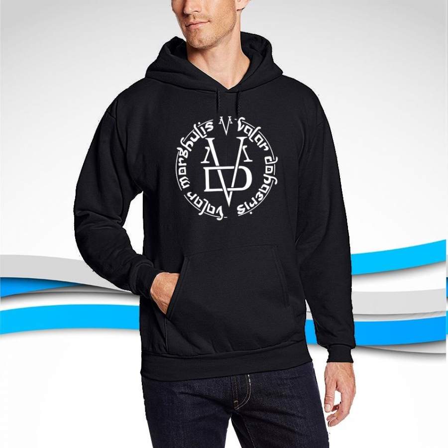 New Fashion Valar Morghulis Valar Dohaeris Tattoo Mens High Quality Hoodie Loose Hoodie Sports Cotton Hoodie