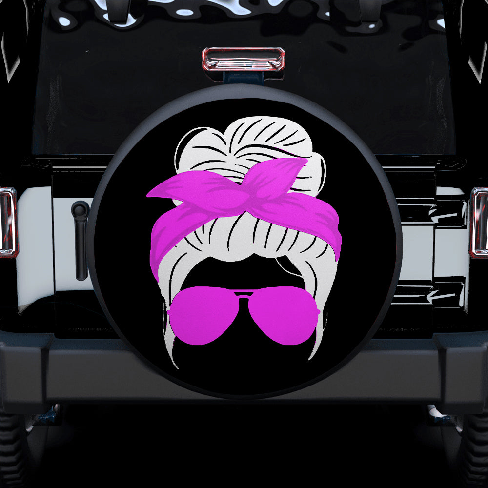 Pink Turban Jeep Girl Car Spare Tire Covers Gift For Campers