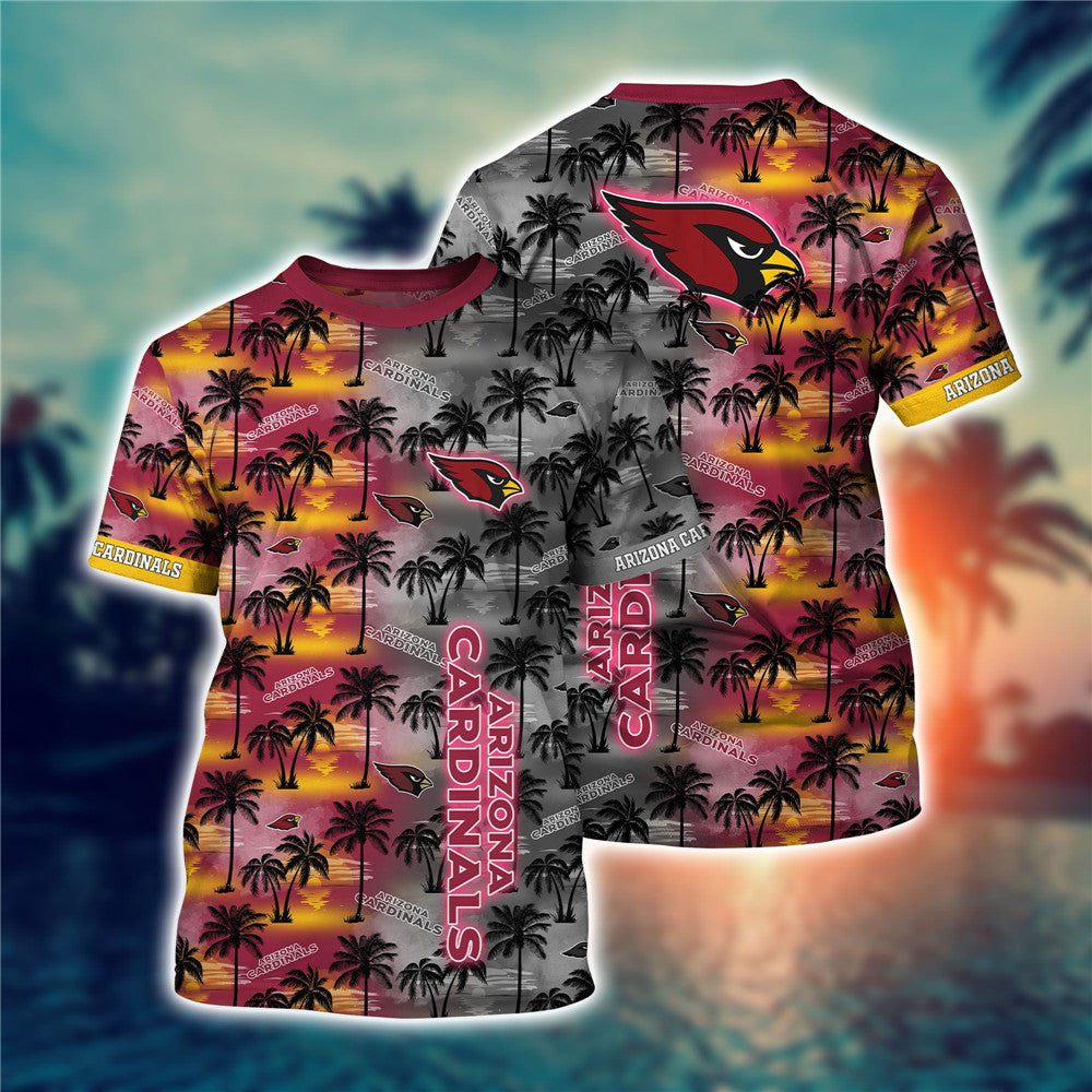 Men’S Arizona Cardinals T-Shirt Palm Trees Graphic