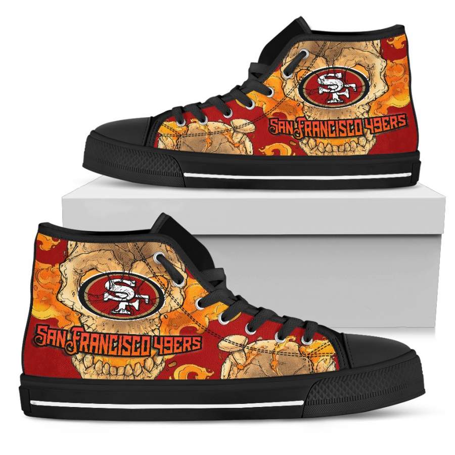 I Am Die Hard Fan Your Approval Is Not Required San Francisco 49ers High Top Shoes