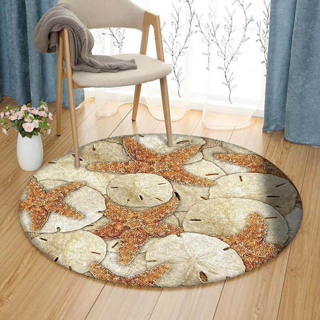 Starfish GE1425 Round Rug  CYSI2907