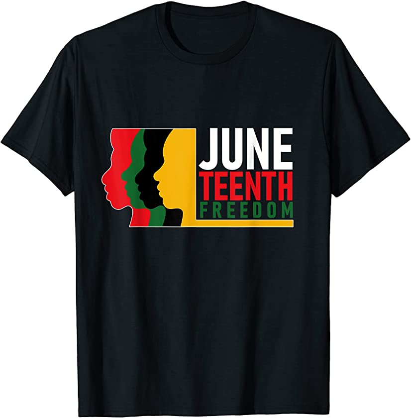 support Juneteenth Black History African America Women’s T-Shirt