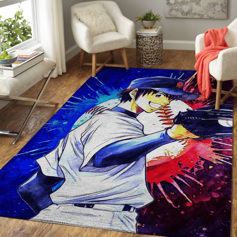 Ace Of Diamond Anime Manga Area Rug – Carpet