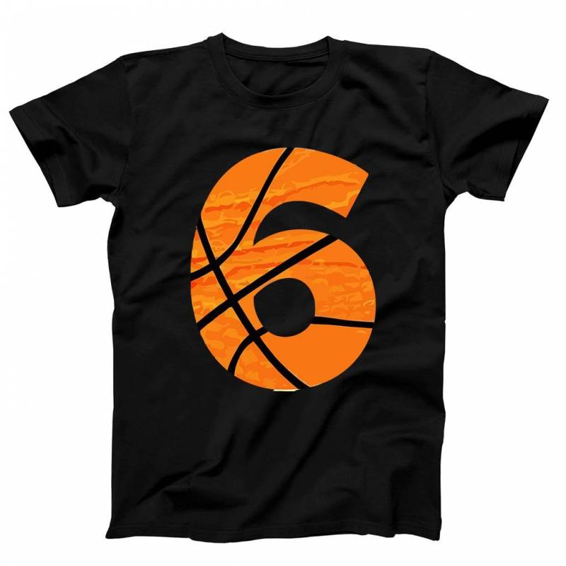 Basketball Number Six Men’s T-Shirt