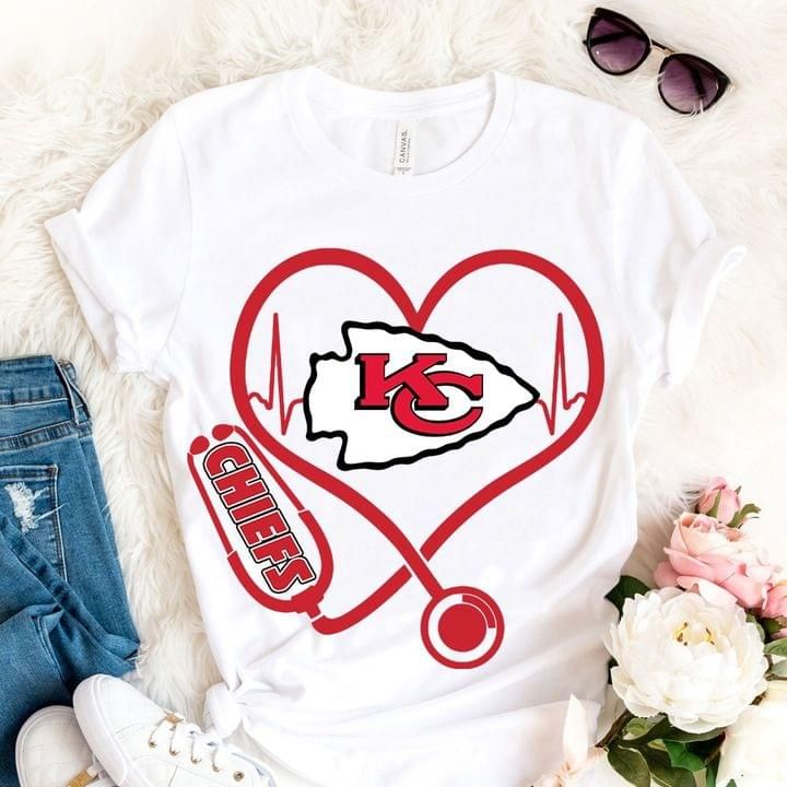 Kansas city chiefs heatbeat scopes for fan Tshirt Hoodie Sweater