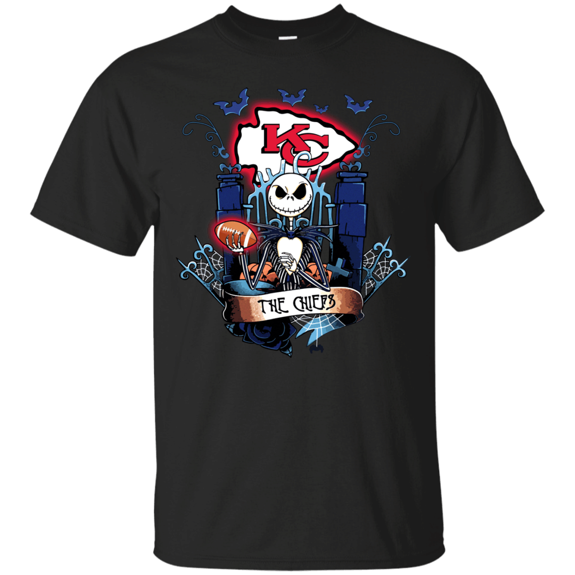 Kansas City Chiefs Halloween The Nightmare Before Christmas Shirts