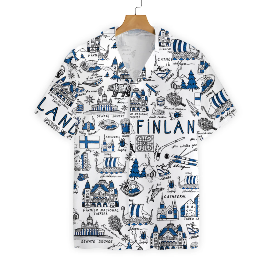 Apayprint I Love Finland Hawaii Shirt Ha76917