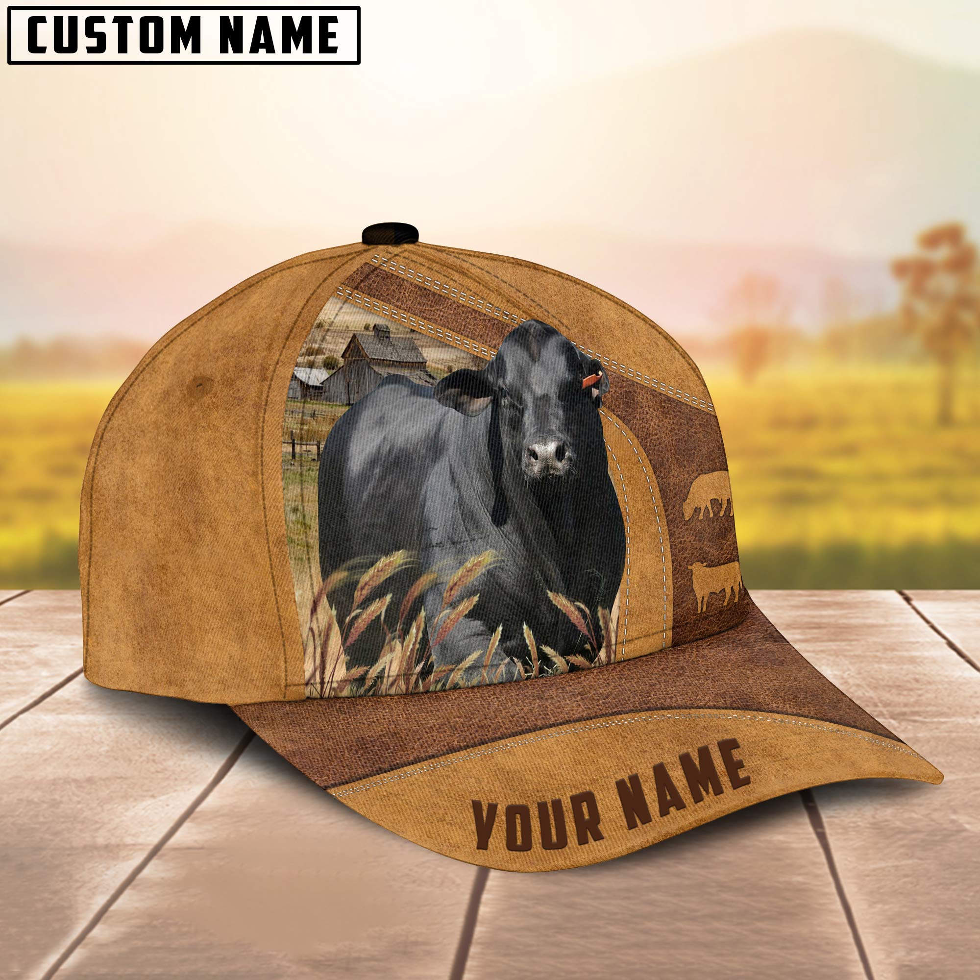 Brangus Custom Name Cap, Cattle Hat, Farm Baseball Hat, Cap Hat For Farmer Farm Lover