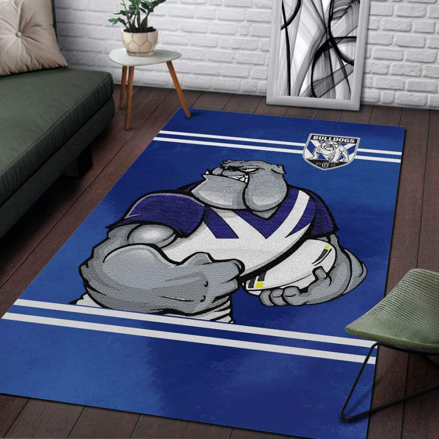 Canterbury-Bankstown Bulldogs Area Rug NRL