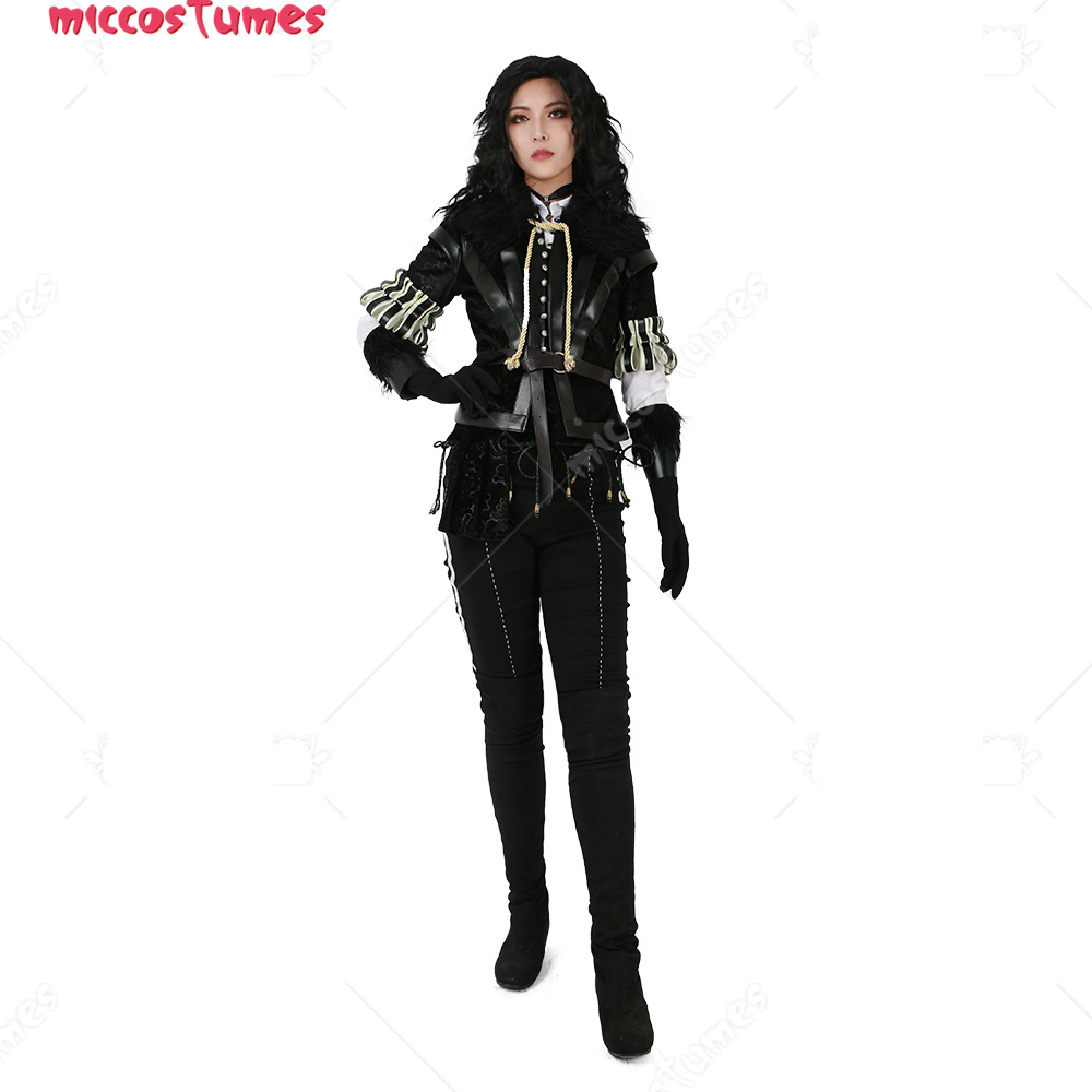 Women’s Anime Costume Jacket Pants and Accessories for Witch Cosplay alx