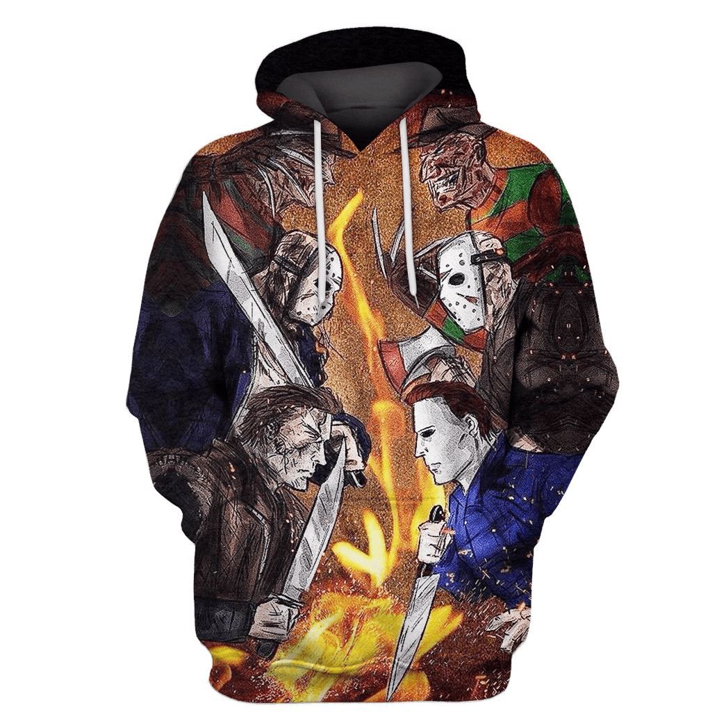 Mysticlife Halloween Michael Myers Hoodies – T-Shirts Apparel