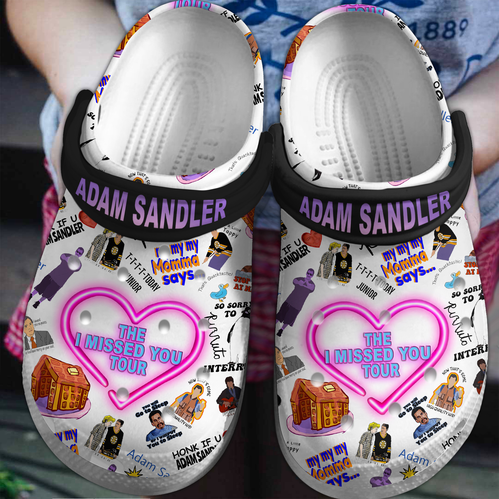 Adam Sandler Movie Crocs Crocband Clogs Shoes Comfortable For Men Women and Kids