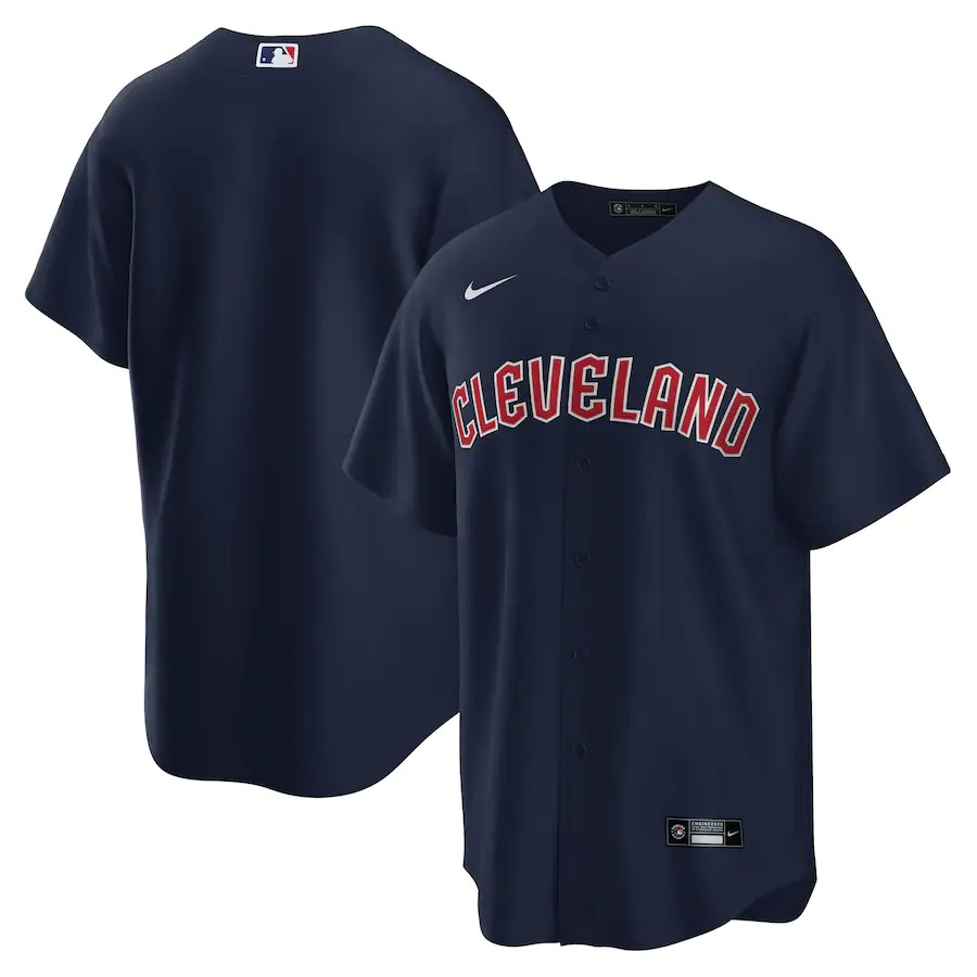 Cleveland Guardians MLB Baseball Team Road Navy Jersey Gift For Guardians Fans