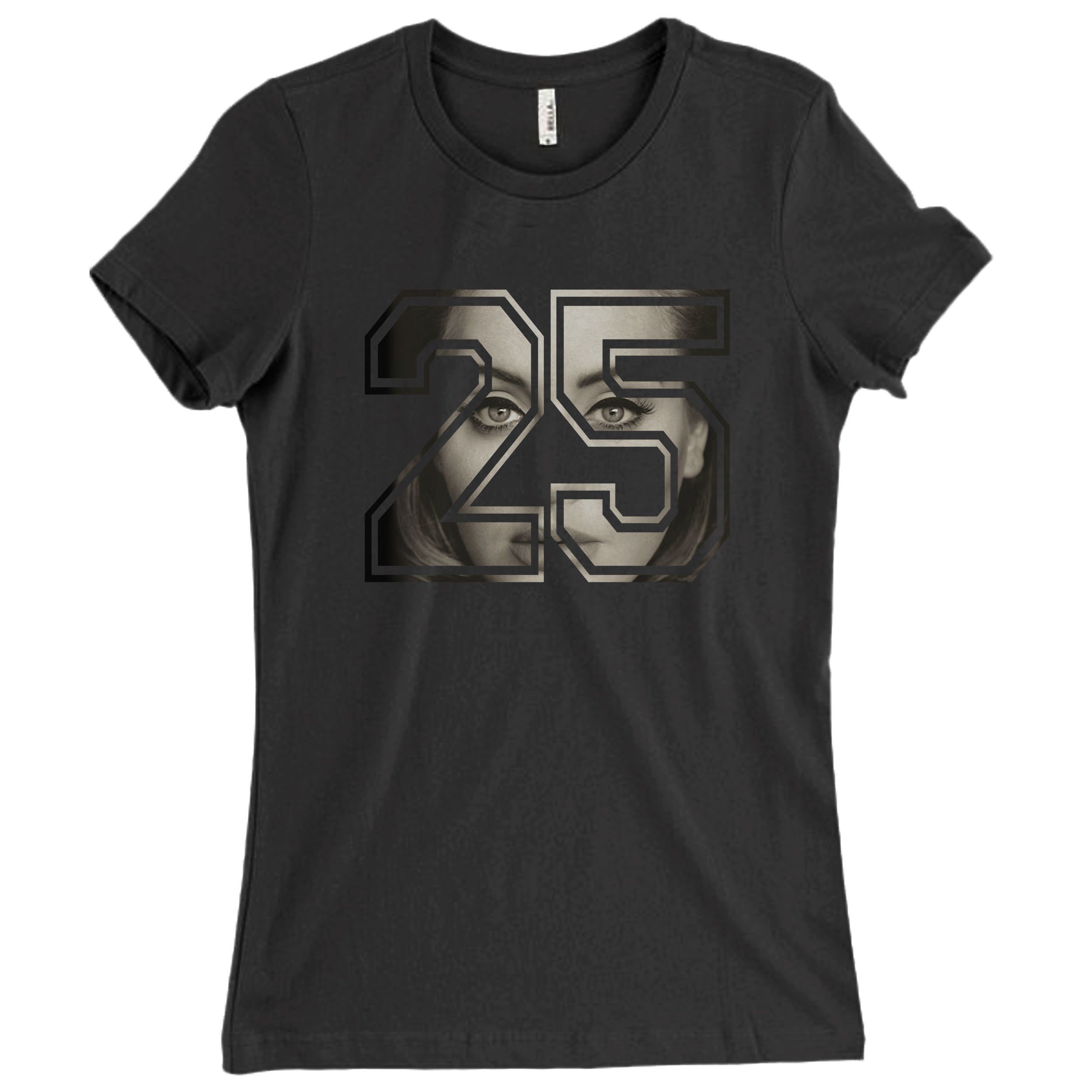 Adele Photo Make Twenty Five Shape Women T-Shirt