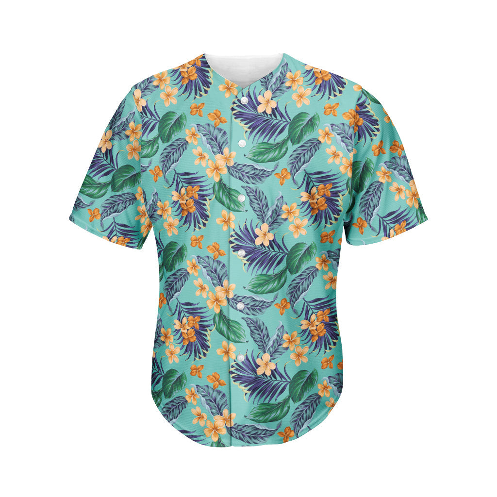 Vintage Hawaii Aloha Pattern Print Baseball Jersey Ha15769