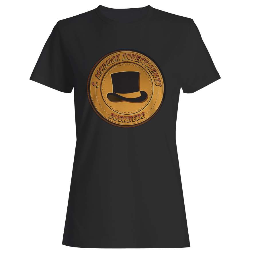 Mcduck Investments Ducktales Scrooge Mcduck Woman’s T-Shirt