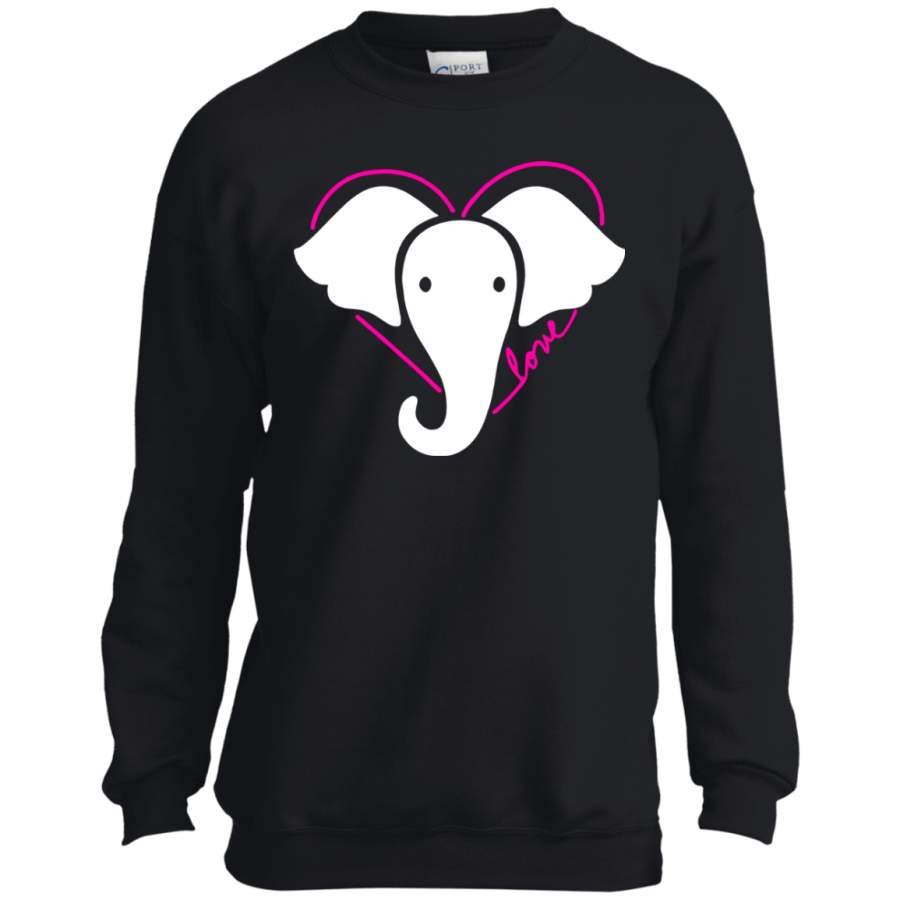 Be Kind and Love Elephants YOUTH Tshirt/LS/Sweatshirt/Hoodie