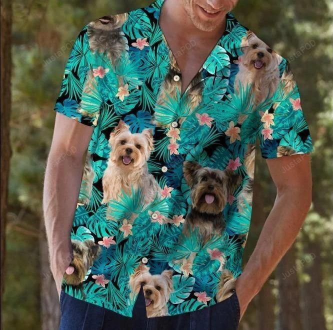 Yorkshire Terrier Tropical Hawaiian Shirt | Unisex | Adult | Hw1252