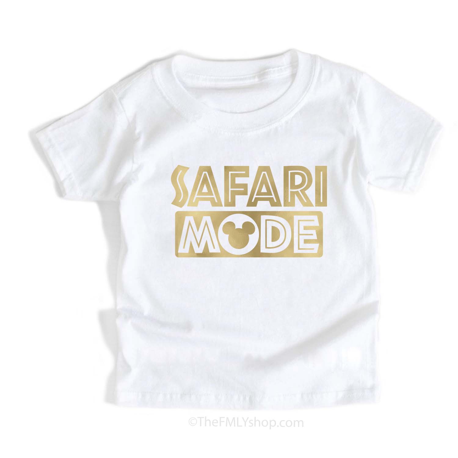 Safari Mode Animal Kingdom Safary Tee, Kid’S Size