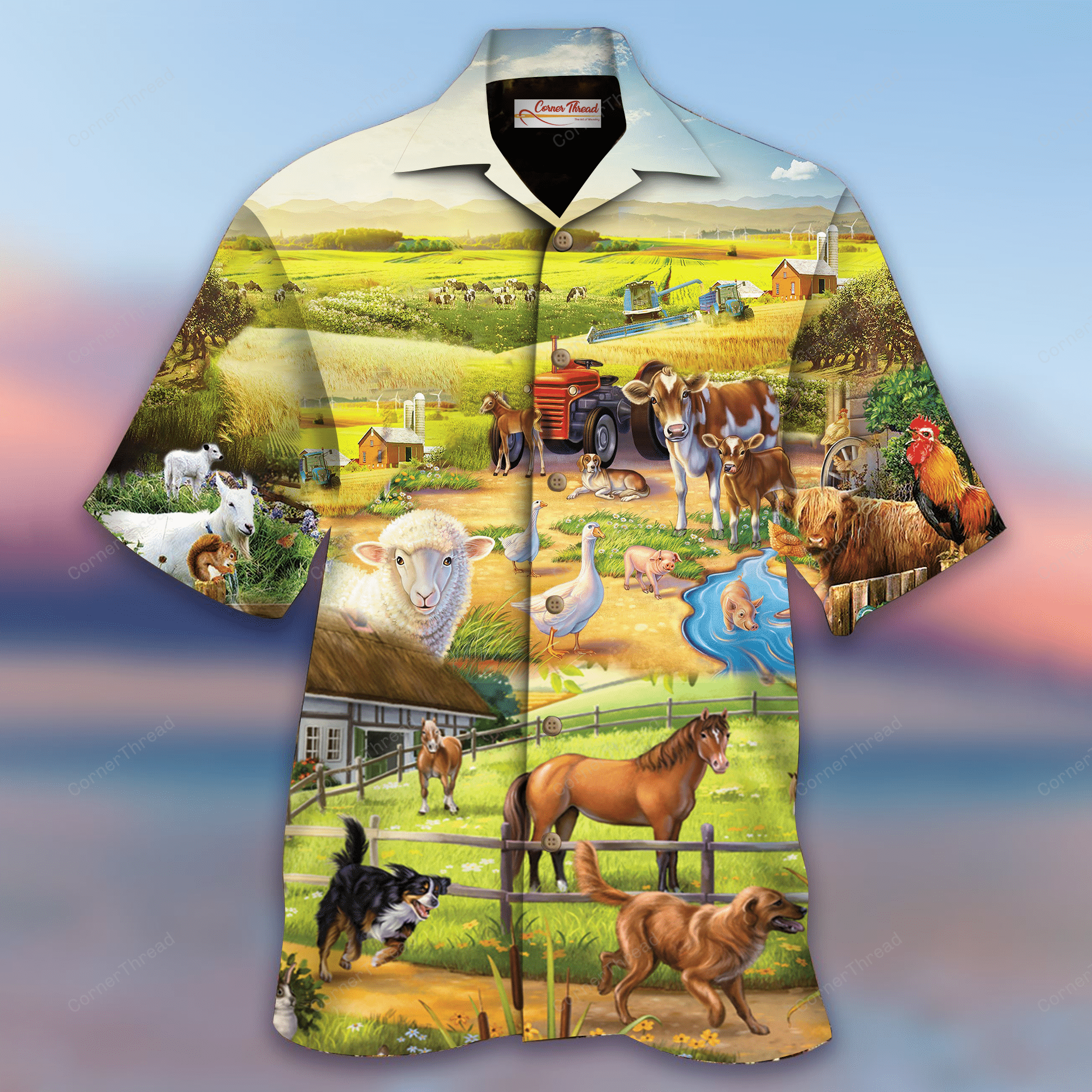 Funny Farm Awesome Hawaii Shirt