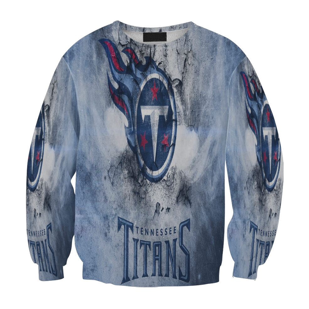 Tennessee Titans Emblem V1 Gift For Fan 3D Full Printing Sweatshirt