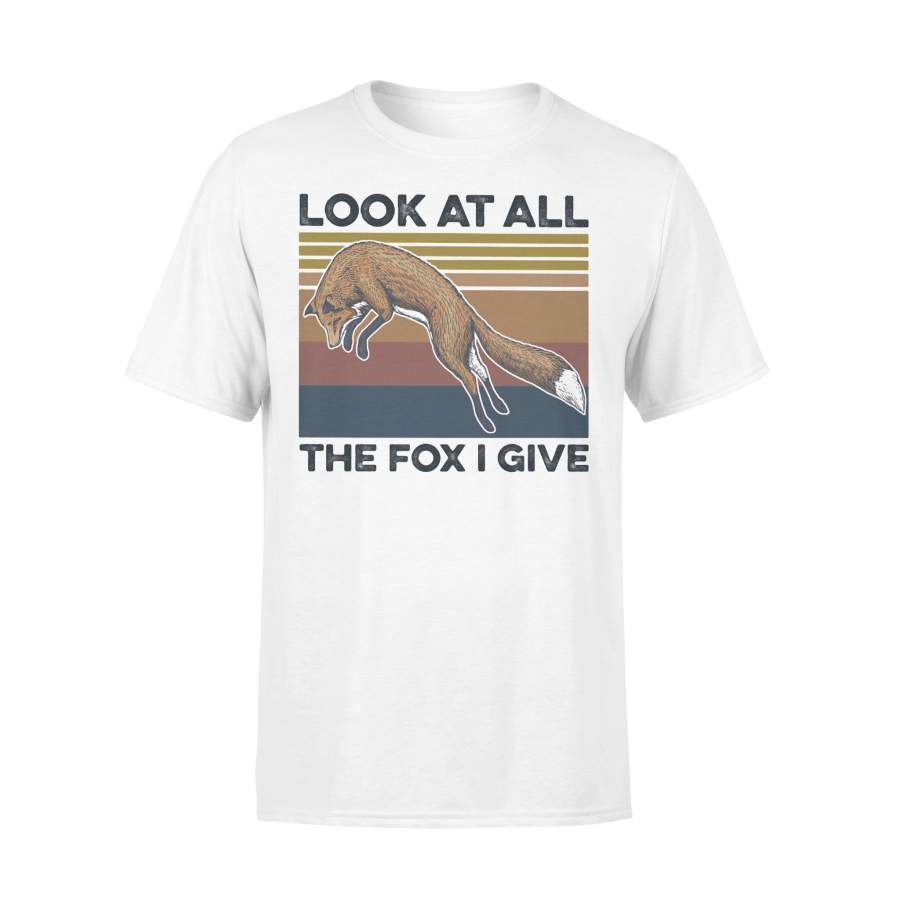 Look At All The Fox I Give Vintage T-shirt