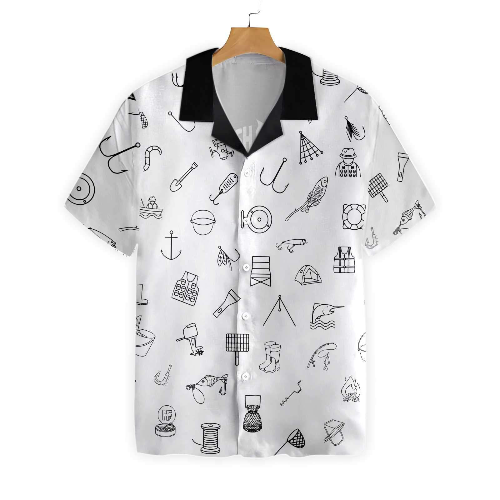 Fishing Pattern 0603 Hawaii Shirt Ha70383